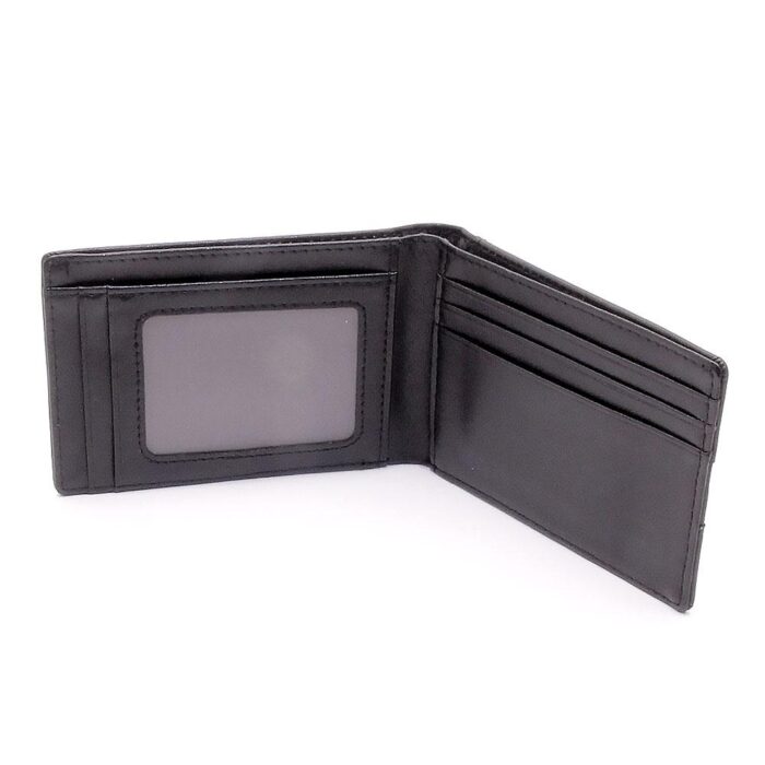 Plånbok Slim Elegant Bifold Horizontal - Svart