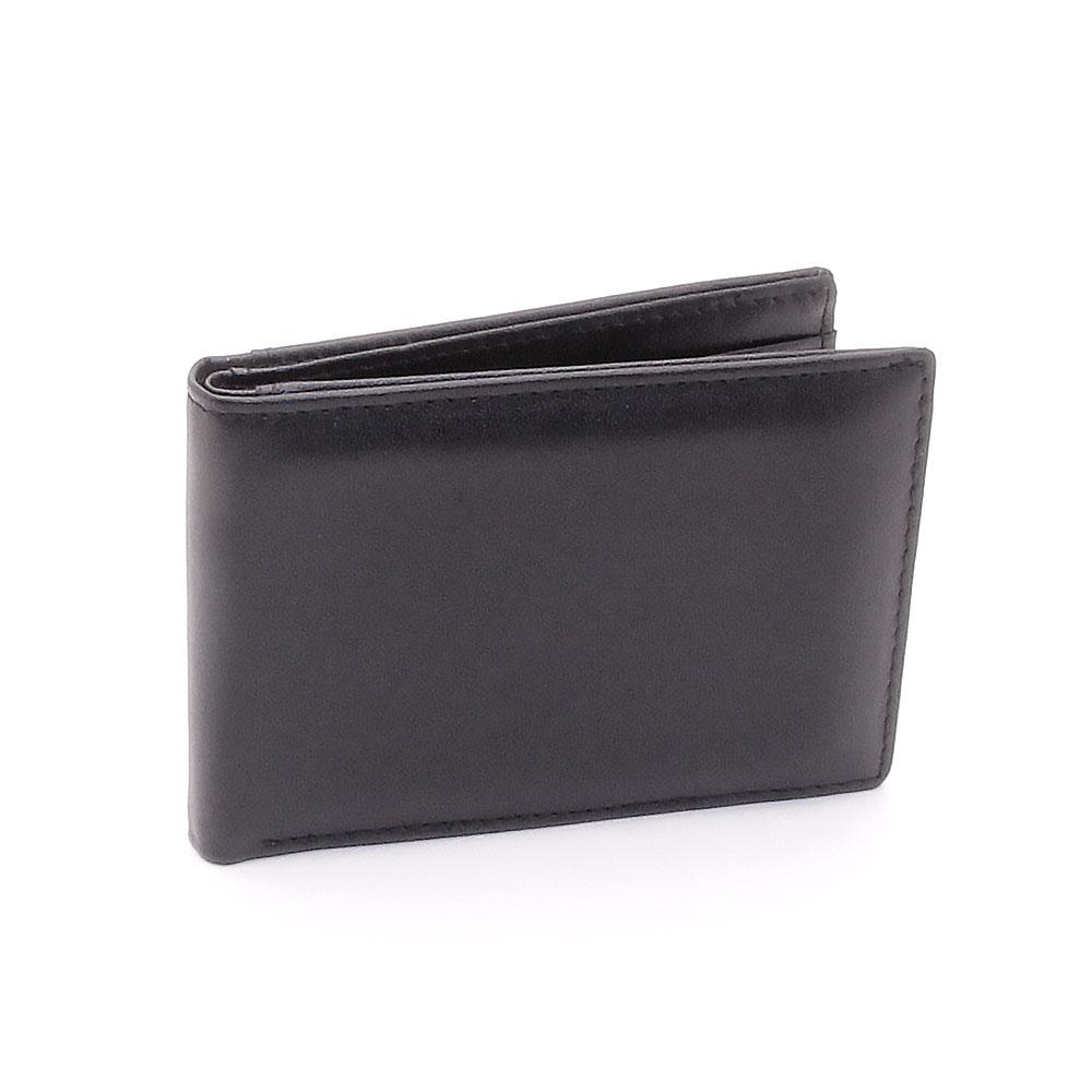 Plånbok Slim Elegant Bifold Horizontal - Svart