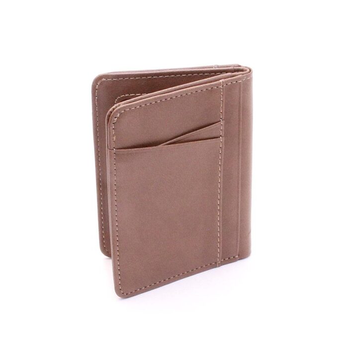 Kortplånbok / Korthållare EZ Bifold Vertical PU - Brun