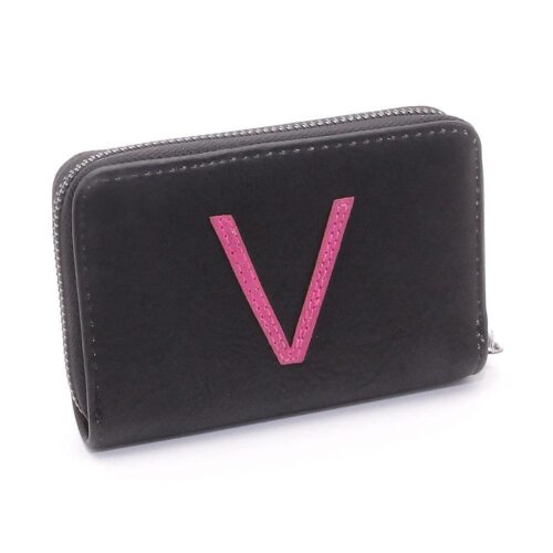 Damplånbok Zip Around Clutch Letter - Flera färger